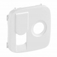 Cover plate Valena Allure - TV socket 0-2400 MHz + RJ 45 category 6 UTP - pearl