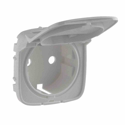 Valena Allure алюминиевая центральная плата для Розетки с крышкой