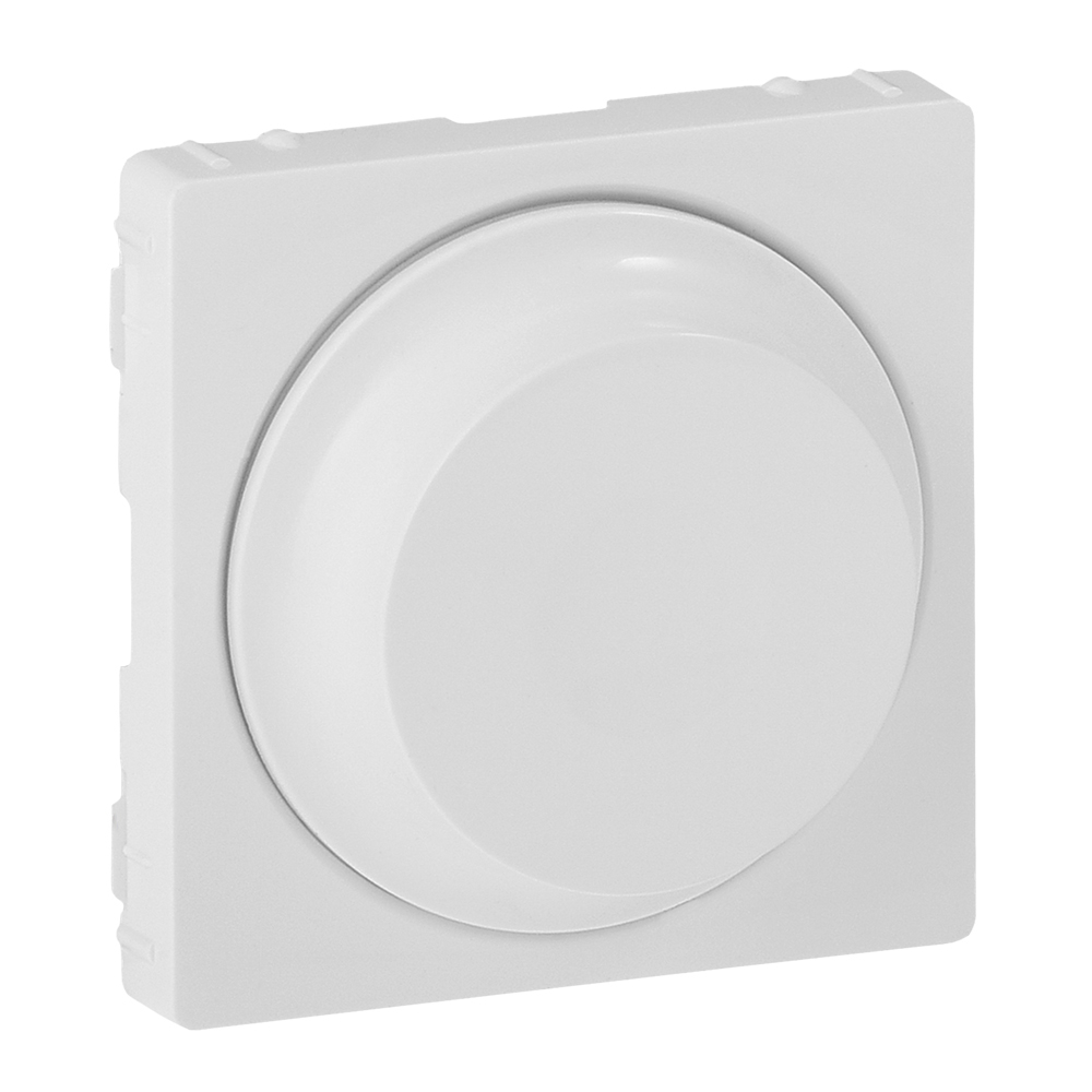 Cover plate Valena Life - rotary dimmer without neutral - white