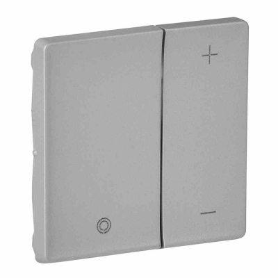 Лицевая панель - Valena Life - для кнопочных светорегуляторов Кат. Š 7 520 62/67 - алюминий