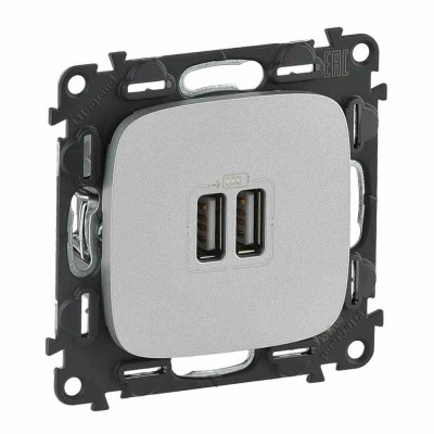 Valena Allure alumīnija rozete USB