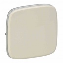 Cover plate Valena Allure - one/two-way switch or push-button - ivory