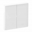 Cover plate Valena Life - 2-gang - white