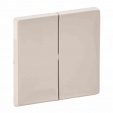 Cover plate Valena Life - 2-gang - ivory