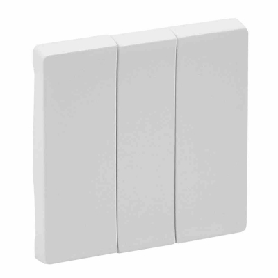 Cover plate Valena Life - 3-gang - white