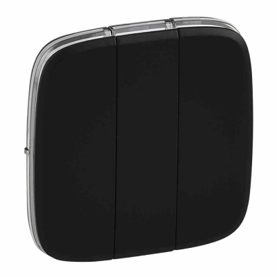 Valena Allure черная клавиша 3 местная