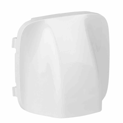 Cover plate Valena Allure - cable outlet - white