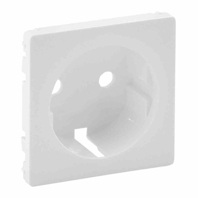 Cover plate Valena Life - 2P+E socket - German standard - white