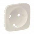 Cover plate Valena Allure - 2P+E socket - German standard - ivory