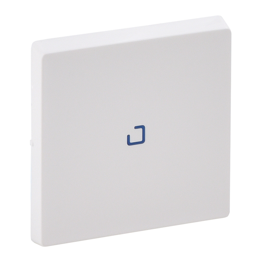 Cover plate Valena Life - illuminated intermediate switch - white
