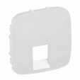 Cover plate Valena Allure - RJ 45/RJ 11 socket - pearl