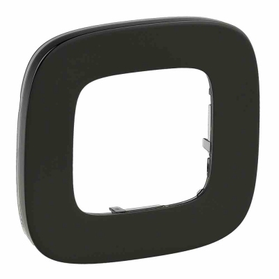 Valena Allure черная сталь рамка 1 местная