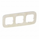 Plate Valena Allure - 3 gang - palace marble