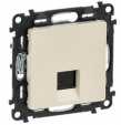 Valena Life RJ45 socket  Cat. 6 UTP  with cover plate  ivory