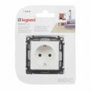 Valena Life rozete balts 1-viet ar zemējumu