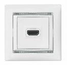 Valena balts Rozete HDMI