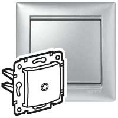 ТВ розетка - Valena - звезда - 1.5 дБ - 2400 МГц - алюминий