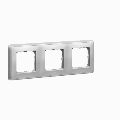 PLAQUE 3 POSTES ALUMINIUM