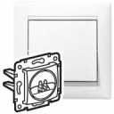 Valena balts Audio rozete  2p