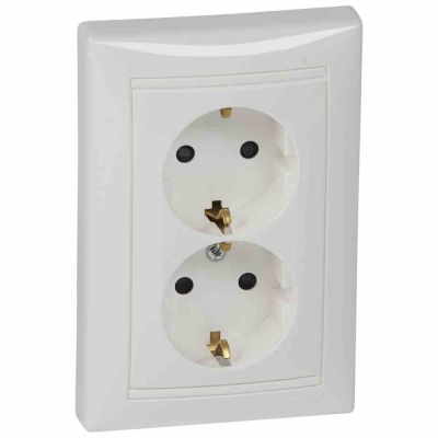 Valena balts Rozete 2v. a/z  (bēr.aiz.)