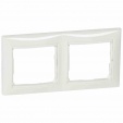 Valena rāmis 2 vietīgs, horizontāls, balts