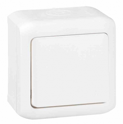 One-way switch Forix - surface mounting - 10 AX - 250 V~ - white