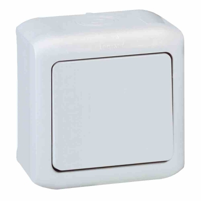 Push-button Forix - surface mounting - 6 A - 250 V~ - grey