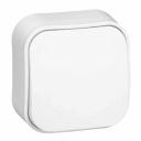 Push-button Forix - surface mounting - IP 2X - 6 A - 250 V~ - white