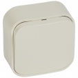 Push-button Forix - surface mounting- IP 2X - 6 A - 250 V~ - ivory