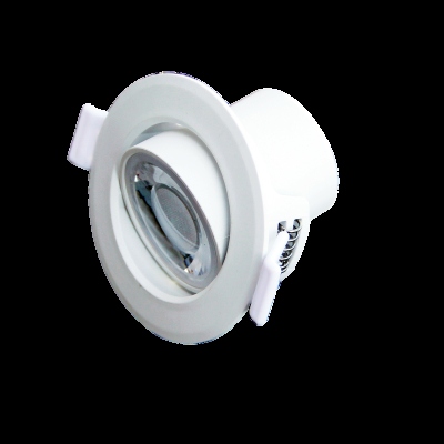 Leduro RSLIM 8 8W 600lm 3000K; Groz?ms 60`; D77mm/H60mm; montāžas caurums-60mm.