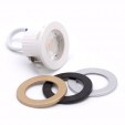 Leduro SLIM 3 5W 240lm 3000K 38` D44mm/H28mm size of opening 35mm White. Gray. Black. Golden