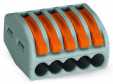 WAGO CLASSIC Splicing Connector 5-conductor 4mm2 32A