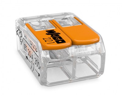 WAGO Universālā klemme 2vietīga 4mm2 32A