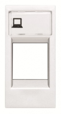 ZENIT balts Central.plate RJ45 1M