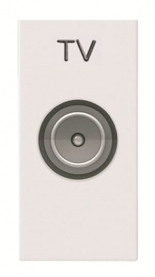 ZENIT balts Rozete TV gala M-tipa 1M