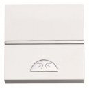 ZENIT balts Tasteris ar apgaismojuma simbolu (NO) 2M