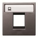 ZENIT antr Centr.plate RJ45x1 2M