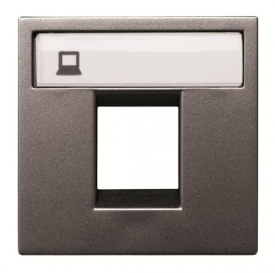 ZENIT antr Centr.plate RJ45x1 2M