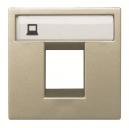 ZENIT samp Centr.plate RJ45x1 2M *25