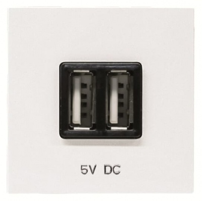 ZENIT balts USB ladetajs 2M