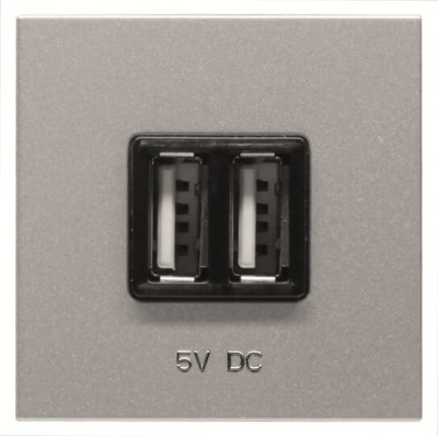 ZENIT alum USB ladetajs 2M