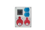 R-BOX 240 Roz.sad.  SL + 2x?uko+5p32A+5p16A      IP44