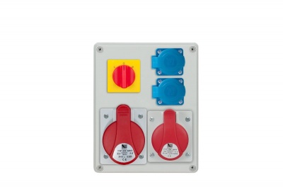 R-BOX 240 Roz.sad.  SL + 2x?uko+4p32A+4p16A            IP44