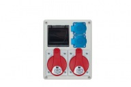 R-BOX 240-4 mod. Roz.sad.  2x?uko+2x5p32A   IP44