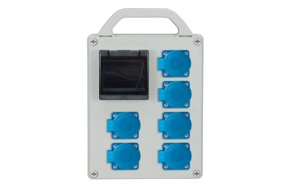 R-BOX 240R 4S,  6x250V, ar tuksu logu