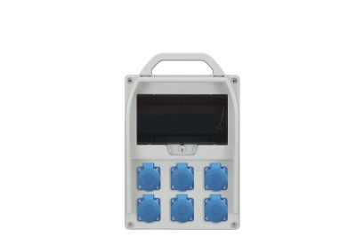 R-BOX 300 9S,  6x250V, empty window