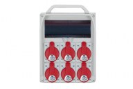 R-BOX 380R 13S,  6x32A/5p, empty window