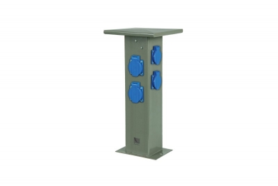 Distr. Board tower high, 4xGZ 250V, IP44