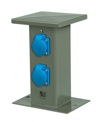 Distr. Board tower  small  2 x 250V, IP 44