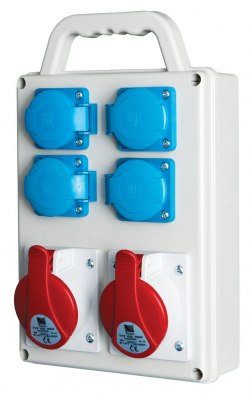 rozdz. R-BOX SLIM 2x16A/5p,4x230V